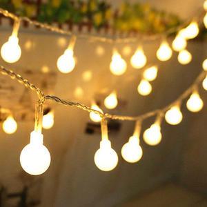 LED 앵두전구 불투명 알전구 줄조명 USB/건전지형 크리스마스