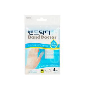 밴드닥터 아쿠아 드레싱밴드A 중형 M 4매입 1개