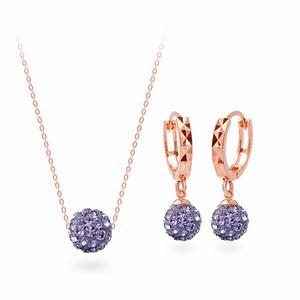 14K 탄생석 컬러 미러볼 2종 탄자나이트 SET