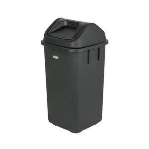 프랑코 퍼블릭 휴지통 스윙 블랙, 35L