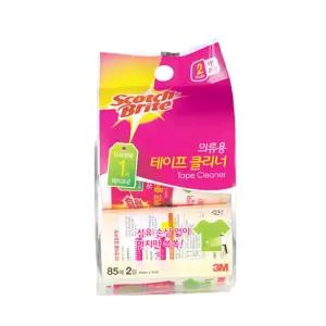 3M 테이프 클리너 테이프클리너 의류용 리필 85매2롤입