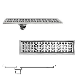 트랜치유가 스텐 배수트랩 바닥용 100x400mm