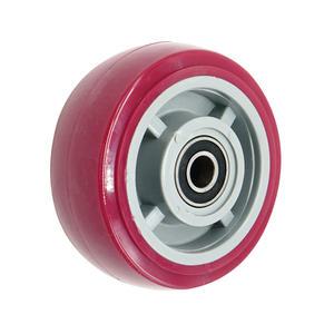 고중량 우레탄 자색 12.7cm 바퀴 휠 세트