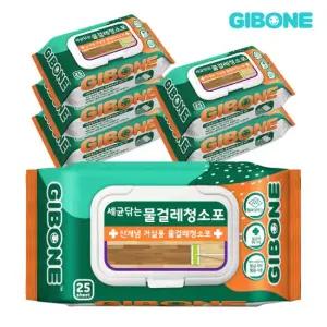 기본에 세균닦는 물걸레 청소포 표준형 25매 x 6팩