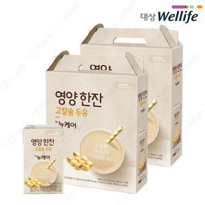 대상웰라이프 뉴케어 영양한잔 고칼슘 두유 식이섬유 비타민D 150ml x 48팩