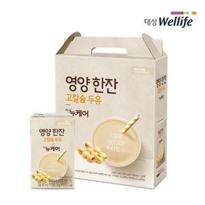 대상웰라이프 뉴케어 영양한잔 고칼슘 두유 식이섬유 비타민D 150ml x 24팩