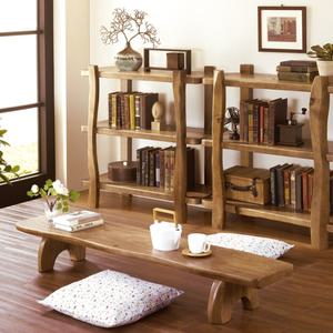 [기타]마루엔개비 행복한 통원목 자연테이블 화분대 선반 150사이즈 좌탁