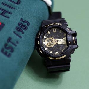 [지샥] 빅페이스 골드 아날로그 손목시계