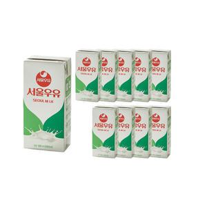서울우유 멸균 우유 1000MLx10팩