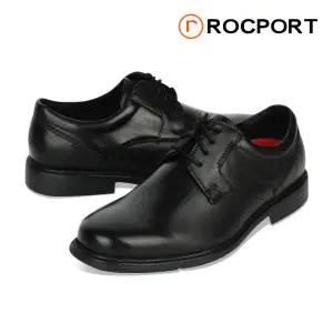 [락포트] 남성화 찰스로드 플레인 토 정장화 블랙 W발볼 V80553