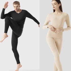 발열내의 초경량 남성 여성 겨울 보온 얇은 내복 상하의세트