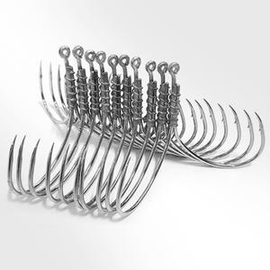 국산 훌치기바늘 10개입 숭어낚시 채비 바다 선상 덕용 훅