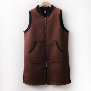 [아이우먼] 베타집업롱베스트 MN7329M211 빅사이즈