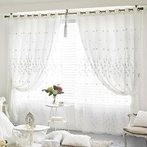 [지나송](온)브레나 웨딩스타일 암막 이중커튼 특대형(530x230cm)