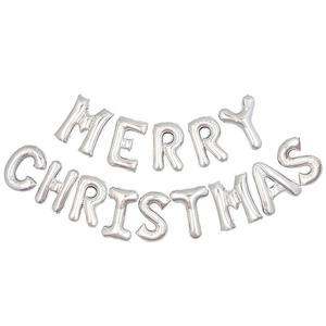 파티팡 원팩 은박풍선세트 MERRY CHRISTMAS 파티팡 실버, 1개