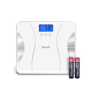 디웰 듀얼 스마트 체지방 체중계 BTS-186 화이트 블랙색상