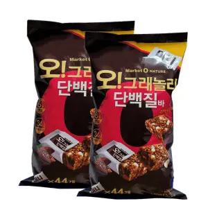 오리온 마켓오 오그래놀라 미니 540g X 2개 단백질바 프로틴바