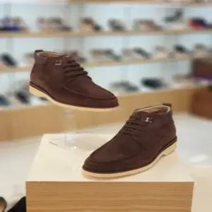 [미소페] by미소페 남성 스웨이드 하이탑 앵클 부츠 (3cm) 122246003