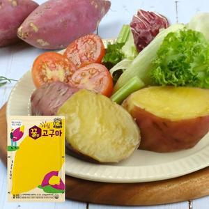 [NS홈쇼핑]바로먹는 상온보관 찐고구마(통) 1kg(120gx9팩)[32464295]