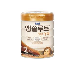 매일유업 앱솔루트 명작 2FL 분유 2단계 800g x 6