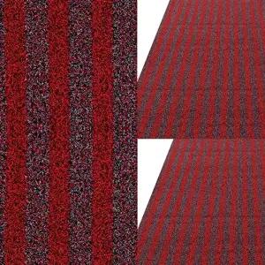 제이오마켓 칼라 잔디 롤매트/와인스트라이프/출입구 복도 미끄럼방지 인조잔디 쿠션 코일 매트