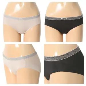 [롯데백화점]휠라언더웨어 폴리스판 아웃밴드 여성헴팬티  DRF2672F