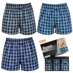 속옷MOA 남성용 60수 주자직 트렁크 팬티 3종세트(MF3)