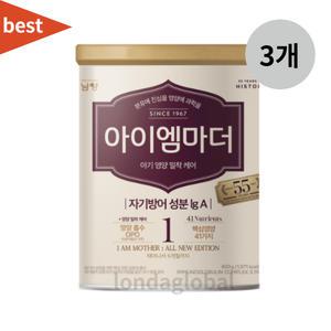남양 아이엠마더 분유 1단계 400g x 3개