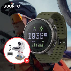 밴드1종+유리보호필름+우주인거치대 순토버티컬 티타늄 솔라 포레스트 SS050859000 스포츠워치