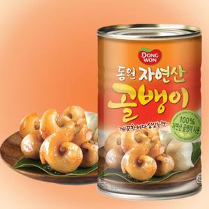 동원 에프앤비 자연산 골뱅이 400g 골뱅이 캔 통조림