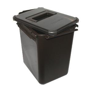 삼성 김치 냉장고 김장 용기 김치통 - 삼성 잠금이 10.8L(다크초코색-불투명뚜껑)