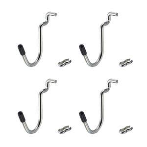 아트사인 1126 검정 빈티지보드 후크 U형 4개 우드 타공판 DIY 인테리어 수납 데코