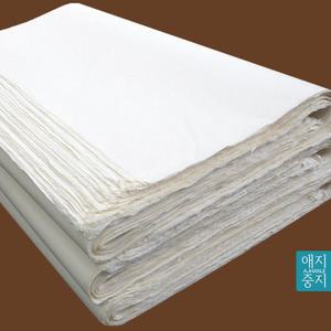 한지초배지 순지초배지 대발 5매 수제한지 황토방초배