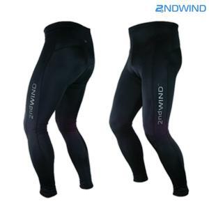 [세컨윈드] 베이직 9부 자전거 바지 엉덩이패드 NM38