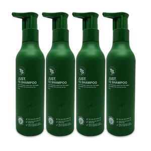 TS 저스트 샴푸 티에스 500ml 탈모케어 샴푸 4개 S1