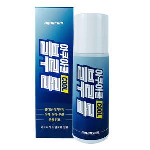 아쿠아쿨 블루롤 운동후 쿨링 리커버리 롤온타입 100ml