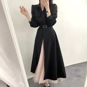 [크레센도] 리아 벨트세트 하객 롱원피스