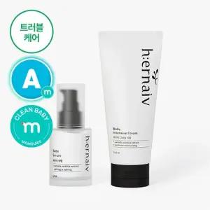 더마 트러블 진정 솔루션  세럼+고보습 크림)