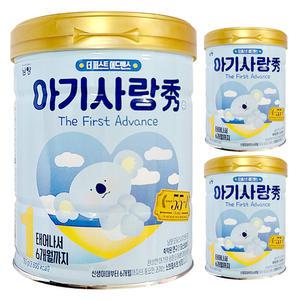 남양 아기사랑수 더 퍼스트 어드밴스 분유 1단계 750g 3개