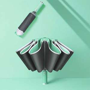 3단자동 거꾸로우산 인쇄각인가능 대형우산 자외선차단 양우산 야광반사