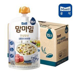 [기타]맘마밀 안심밥상 소불고기가지 140g 10팩