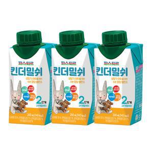 파스퇴르 킨더밀쉬 200m 3팩