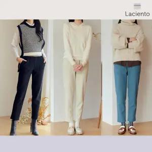 [런칭가 89900원] 라씨엔토 Winter 컬러 밴딩 코듀로이 소프트 기모 팬츠 3종