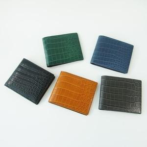 [테네로]남자반지갑크로커다일악어가죽지갑선물