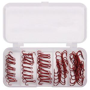 실버캐스트 하이카본 레드 트래블훅 5종 50p 채비세트