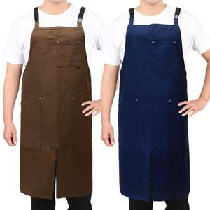 DHA01 미술 미용 공방 버클 앞트임 캔버스 앞치마