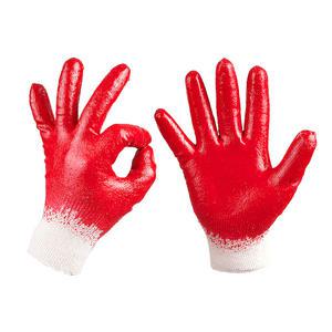 성진나이스 완전코팅 15G 100켤레 목장갑 온코팅 작업 작업용