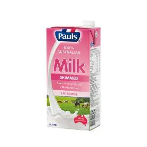 폴스 스킴밀크 무지방 멸균우유 1L