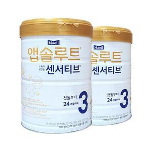 매일유업 앱솔루트 센서티브 3단계 12개월~24개월 900g 2개