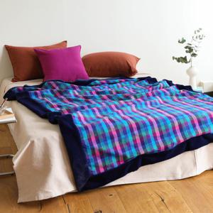 [롯데백화점]오리고 극세사 벨보아 대형 담요 블랭킷 싱글 아이리스 (144x200)